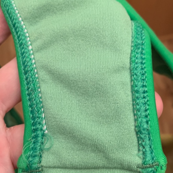 Pak Aloha Hawaii deluxe lined bikini bottom skimpy surf wear L Brazil neon green - Picture 5 of 11